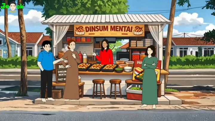 AZAB PENJUAL JAJANAN VIRAL CULAS JUAL DIMSUM MENTAI ISI DAGING TIKUS GOT || ANIMASI AZAB