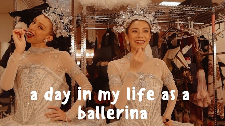 Ballerina Daily VLOG 🩰 | Daily routine at The Nutcracker 💂🏻‍♀️ Pre-show warm-up and preparation 💪🏻 C