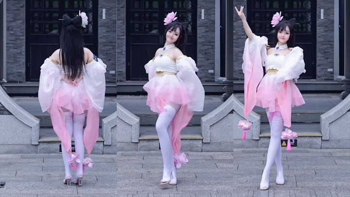 Diao Chan’s “Falling Petals” in the Rain～