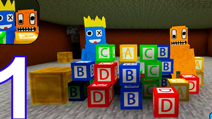 Craft Rainbow Friends Blue Box - คำแนะนำการเล่นเกม ตอนที่ 1 บทช่วยสอน Block Craft Rainbow (Android)