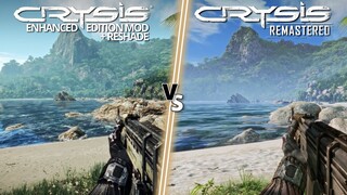 Modded CRYSIS (2007) vs REMASTER (2020) — Direct Comparison | 4K60