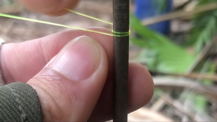 String Line Hitch - Very Very Simple #knotshort