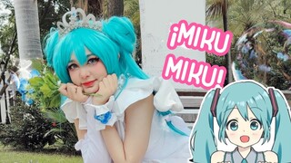 Miku Cute Miku Miku Ni Shite Ageru Cosplay Dance