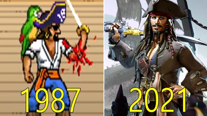 Evolution of Pirate Games 1987-2021