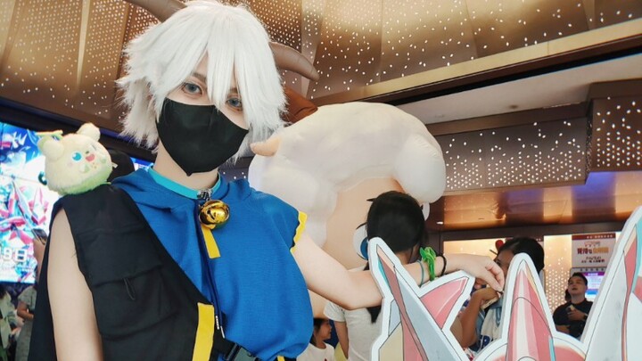 Play the guardian's melody! Stunning original choreography! Dancing Guardian-design Pleasant Goat ma