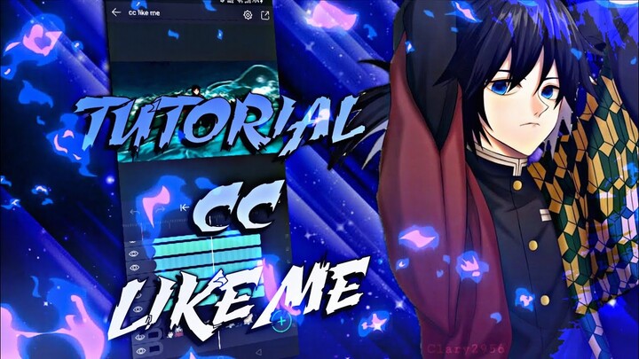 TUTORIAL CC LIKE ME | ENGLISH & INDO | ALIGHT MOTION