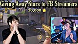 Giving away STARS to Facebook Streamers!