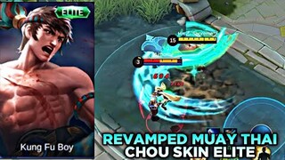 Revamp Chou Muay Thai Script Skin Full Packed + No Password / Mobile Legends