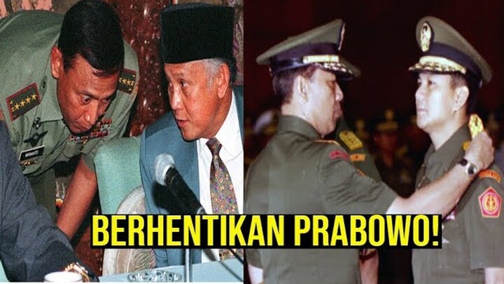 WIRANTO BERANI MEMBERHENTIKAN  PRABOWO SEBELUM MATAHARI TERBENAM