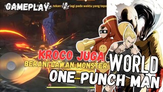 Ketika kroco nyoba lawan penjahat pro, ya auto turu 🤣 - One Punch Man World