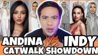 ATEBANG REACTION | ANDINA JULIE, AURA KHARISMA , INDY JOHNSONS, AND BELLA SANT CATWALK FASHION SHOW