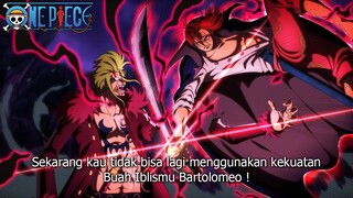 ONE PIECE 1123 - GILA ! AKHIRNYA SHANKS BERTEMU BARTOLOMEO! AURA HAKI TERKUAT SHANKS DIPERLIHATKAN