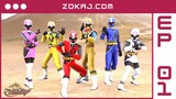【Zokaj.com - English Sub】 Shuriken Sentai Ninninger Episode 01