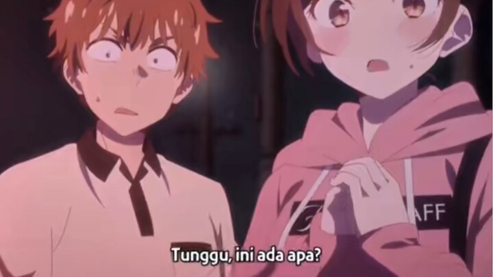 Tiba tiba terkejut saat lagi asik pacaran!