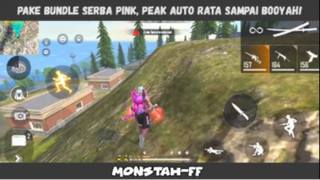 Pake bundle serba pink , peak auto rata sampai booyah!