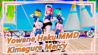 [Yowane Haku] Kimagure Mercy mặc đồng phục cảnh sát Haku& Miku& Luka& Rin& Teto