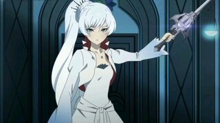 RWBY ice empire ruby and weiss high fire battle scene