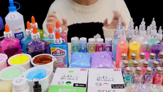 [DIY]Making Slime with Various Material Raffling from Gashapon