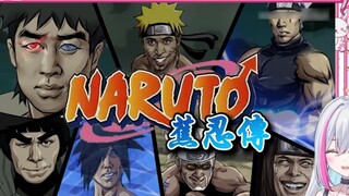 Seorang V Jepang yang paham meme tertawa bahagia saat menonton "Banana Ninja Shippuden! The Renaissa