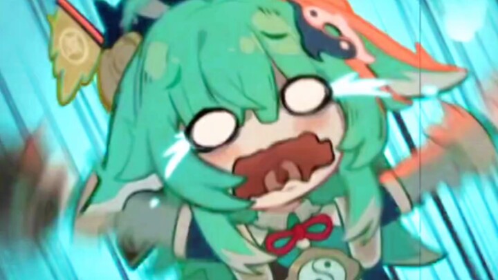 “Poor Huo Huo hari pertama kerja langsung ketakutan setengah mati”