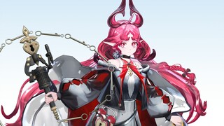 [Pemodelan mandiri/Arknight/MMD] Tampilan model 3D yang belum pernah ada