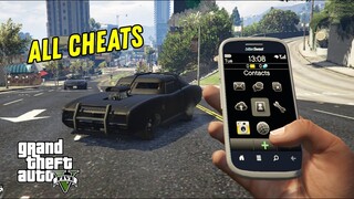 GTA 5 All Cheats