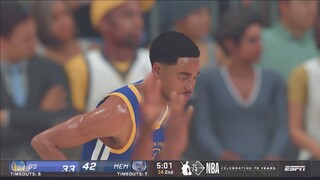 NBA2K22 FULL GAME HIGHLIGHTS WARRIORS VS GRIZZLIES I  December 22, 2021 I Regular Season I NBA2k22