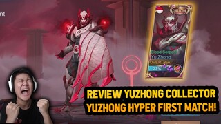 REVIEW SKIN YUZHONG COLLECTOR ! PAKE YUZHONG HYPER MATCH PERTAMA - Mobile Legends