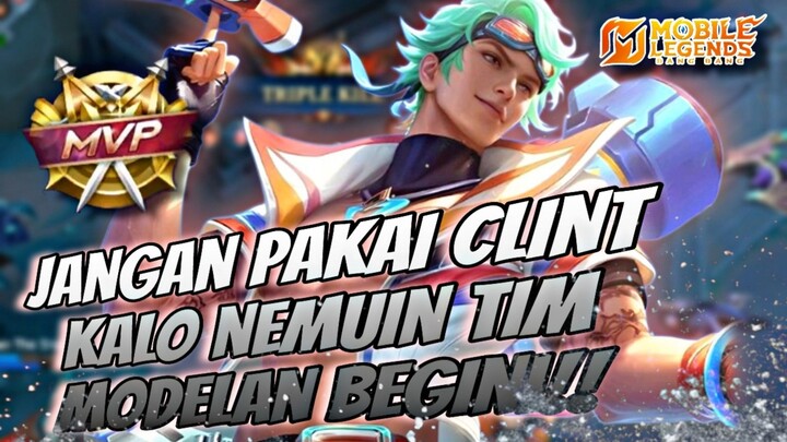 KEPASTIAN DI LOSE STREAK!! PADAHAL CLINT GUA UDAH WINSTREAK❗❗((Mobile Legends))