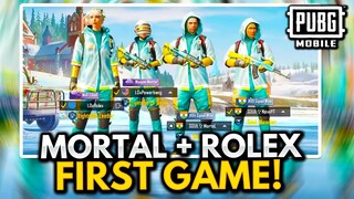 MORTAL + ROLEX FIRST GAME TOGETHER (REACTION)