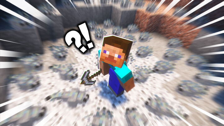 ตอนมือใหม่กำลังขุดแร่ ให้เปลี่ยนหินรอบๆ ทั้งหมดเป็นบล็อกหนอนผีเสื้อ! มือใหม่: ขุดอะไรกันเนี่ย!