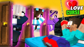 Monster School: CHOOSE THE GIRL DOOR LOVE CURSE Challenge - Minecraft Animation