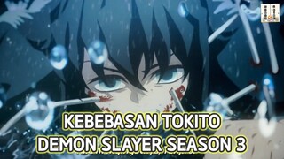 TOKITO BEBAS DARI PENJARA AIR IBLIS - DEMON SLAYER SEASON 3 EPS 7