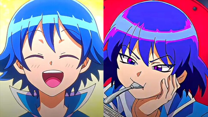 Cowok culun ini tiba tiba jadi cool, badas, op, bermartabat, elegan🥶