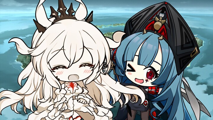 【Cốt truyện game phiên bản manga Xanh Biếc】Ánh sáng thần thánh trong chiếc lồng | Helofente và Marco