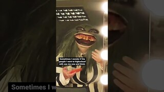 I'm sure they do 😌 #shorts #cosplay #beetlejuice #betelgeuse #makeup #mua  #creepy #makeupartist