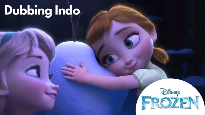 [Dubbing Indo] Frozen | Membuat Boneka Salju