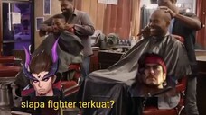 Ketika dua rival sedang berdebat🗿