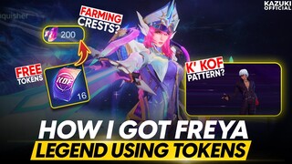 GETTING FREYA LEGEND AND GUSION K' USING KOF TOKENS