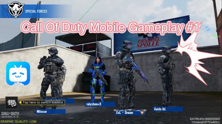 Call Of Duty Mobile Gameplay #1 TEAM DEATHMATCH🔥🔥🔥