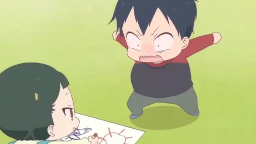 Kotaro cute moments 5 |#anime #animesliceoflife #gakuenbabysitters