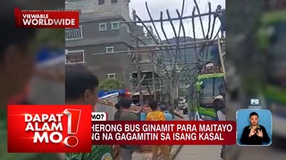 Bus, ginamit para maitayo ang tabing na gagamitin sa isang kasal | Dapat Alam Mo!