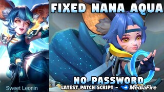 FIXED! Nana Collector Skin Script No Password | New Nana Aqua Pura Skin Script | Mobile Legends