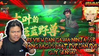 REVIEW DAN GACHA NINJA YANG BAGUS BUAT PVP DAN PVE GUYS SENSAI SSR DI NARUTO SHUTDOWN