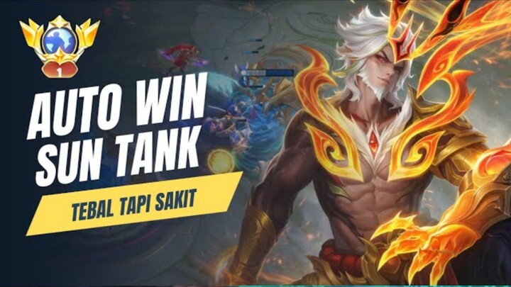 SUN JUNGLE TANK?! Susah Mati Damage Tetap Sakit !! | Sun Mobile Legends