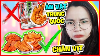 NOOB KAMUI KHÔNG BAO GIỜ ĂN ĐỒ ĂN VẶT TRUNG QUỐC CHỈ VÌ ĐIỀU NÀY | ĂN TẤT TẦN TẬT #2