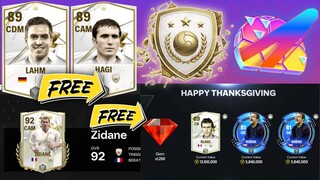 BANYAK ICON OVR TINGGI GRATIS! KLAIM ZIDANE 92 & BLANC 89! REKRUTAN MISTERUS ICON FC MOBILE YUAHPLAY