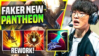 T1 FAKERR NEW META PANTHEON MID VS AHRI, PATCH 12.7