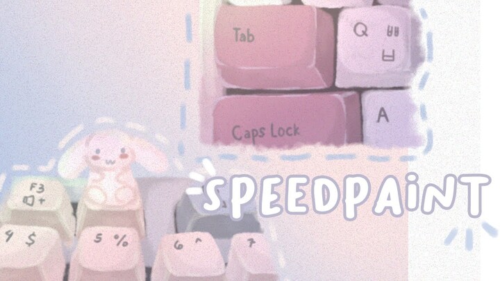 speedpaint keyboards | ibisPaintX | bunnsteria