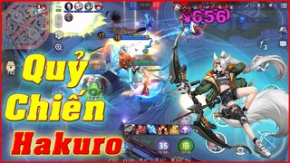 🌸OnmyojiArena: Hakuro - Quỷ Chiến Bắn Xa 3km, AD Cuối Game Bắn Xa Ai Cũng Sợ